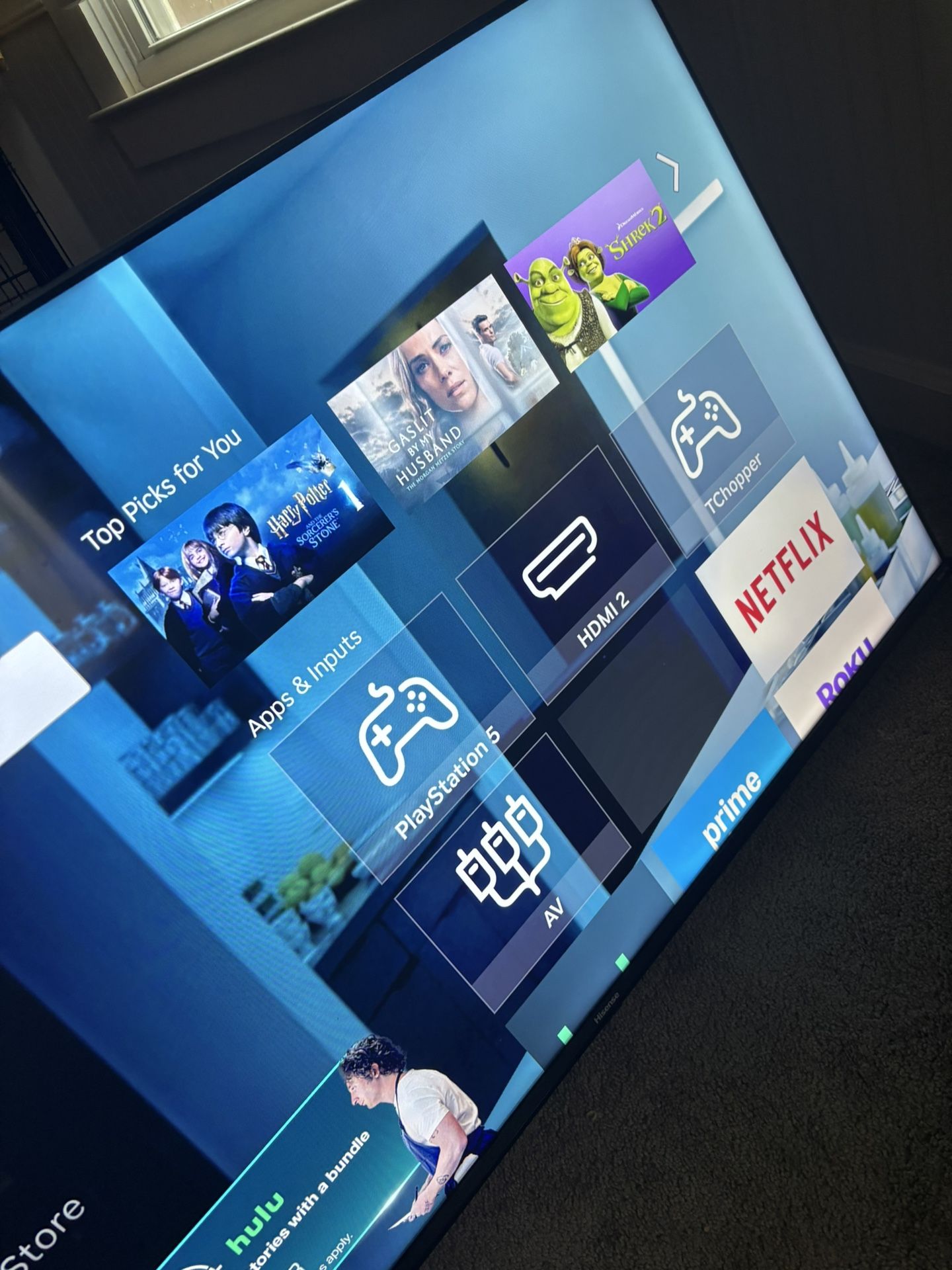 50’’ Hisense Smart tv Roku 