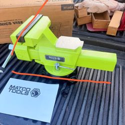 $180 MATCO TOOLS Mechanic Vise 6 1/2"   17" long  NEW NUEVA
