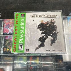 Final Fantasy Anthology Ps1 $25 Gamehogs 11am-7pm