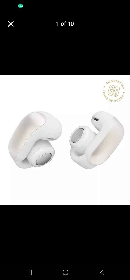 New! Bose Ultra Open-Ear True Wireless Bluetooth Open Earbuds Diamond 60th Anniversary Edition