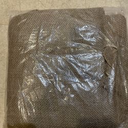 New Burlap Tablecloths