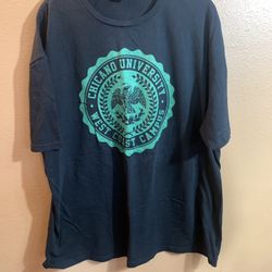 Chicano University Black Graphic T-Shirt - XXL