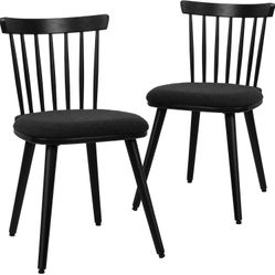 Pair of Black Chairs