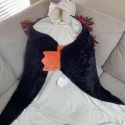 Child Penguin Pillow Pillowfort Wearable Blanket just $5 