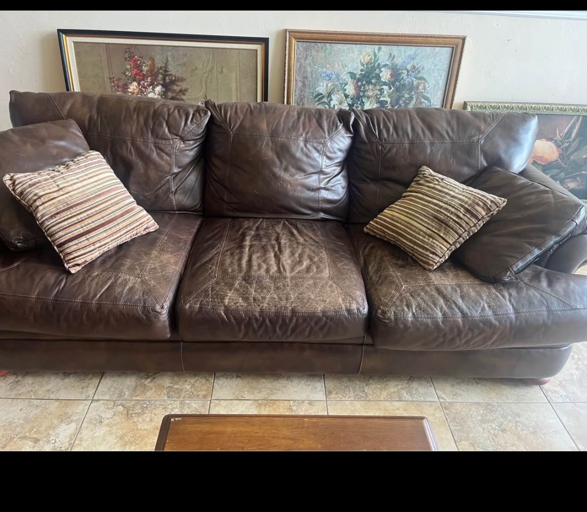FREE Leather couch