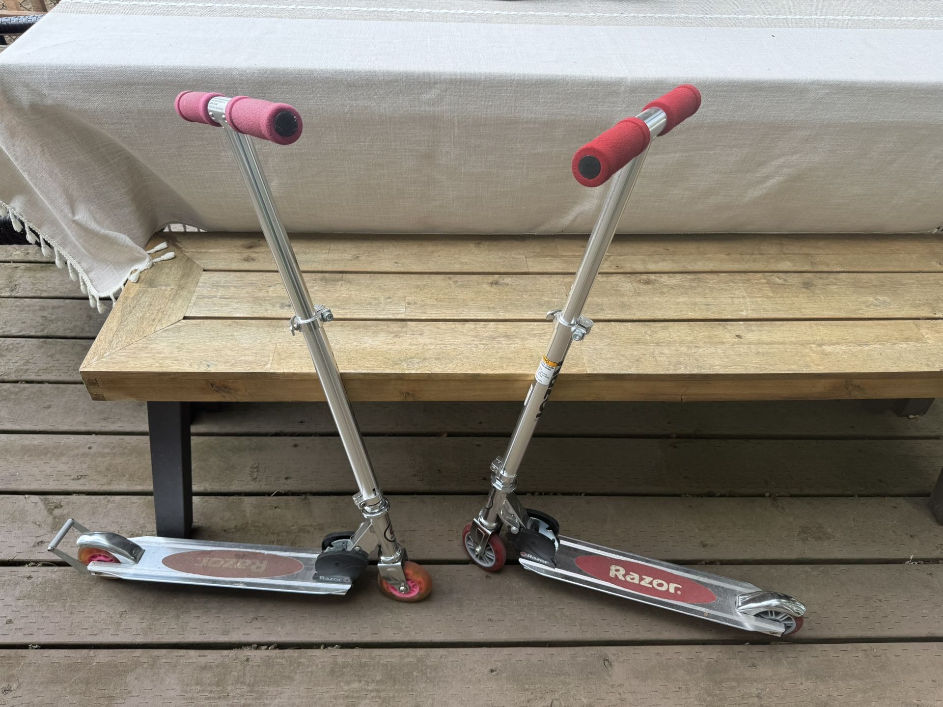 2 Razor Scooters