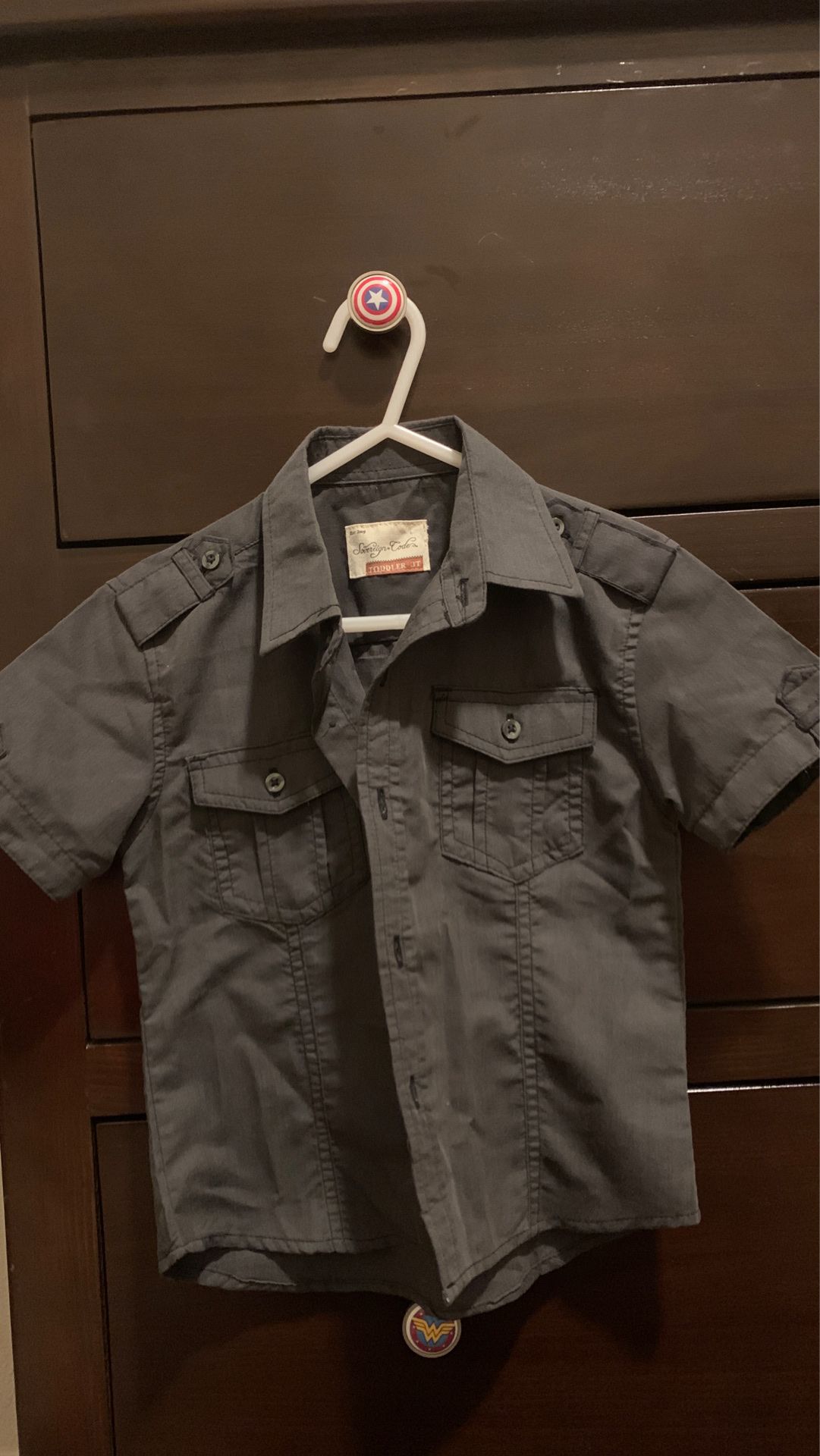 3t toddler boy button up