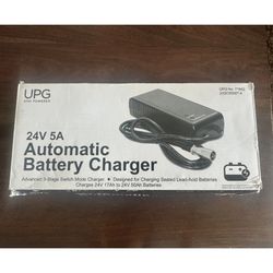 24V 5A Automatic battery charger-NEW