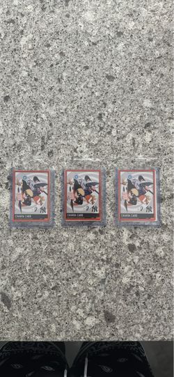 3 Naruto/Yankees Promo cards