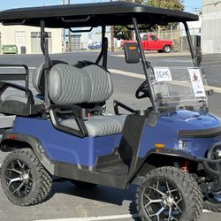 2025 Denago Nomad XL 4-Passenger Lifted 48-Volt Lithium Golf Cart