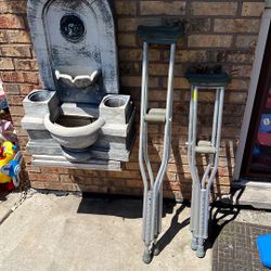 Adult and children crutches