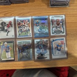 8 Card Ladd McConkey Rookie Card Lot