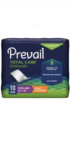 UNDERPADS- Prevail Total Care