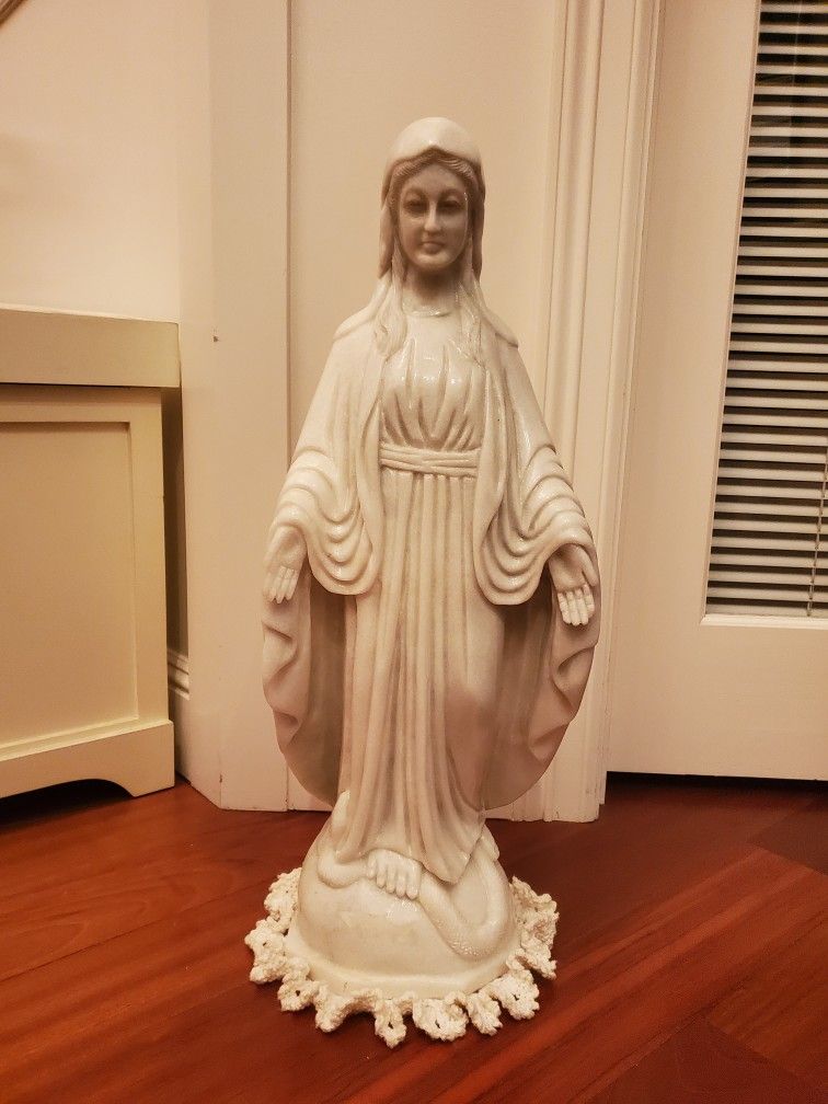 New Solid White Marble Statue