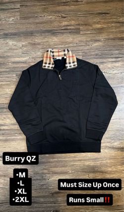 Burberry quarter zip