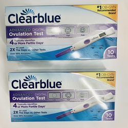 Two Brand New (unopened) Clearblue Advanced Digital Ovulation Test Boxes
