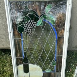 Stained Glass For Door And Side Glass