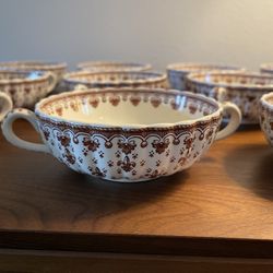Spode, Set Of 11 - Vintage Bowls 