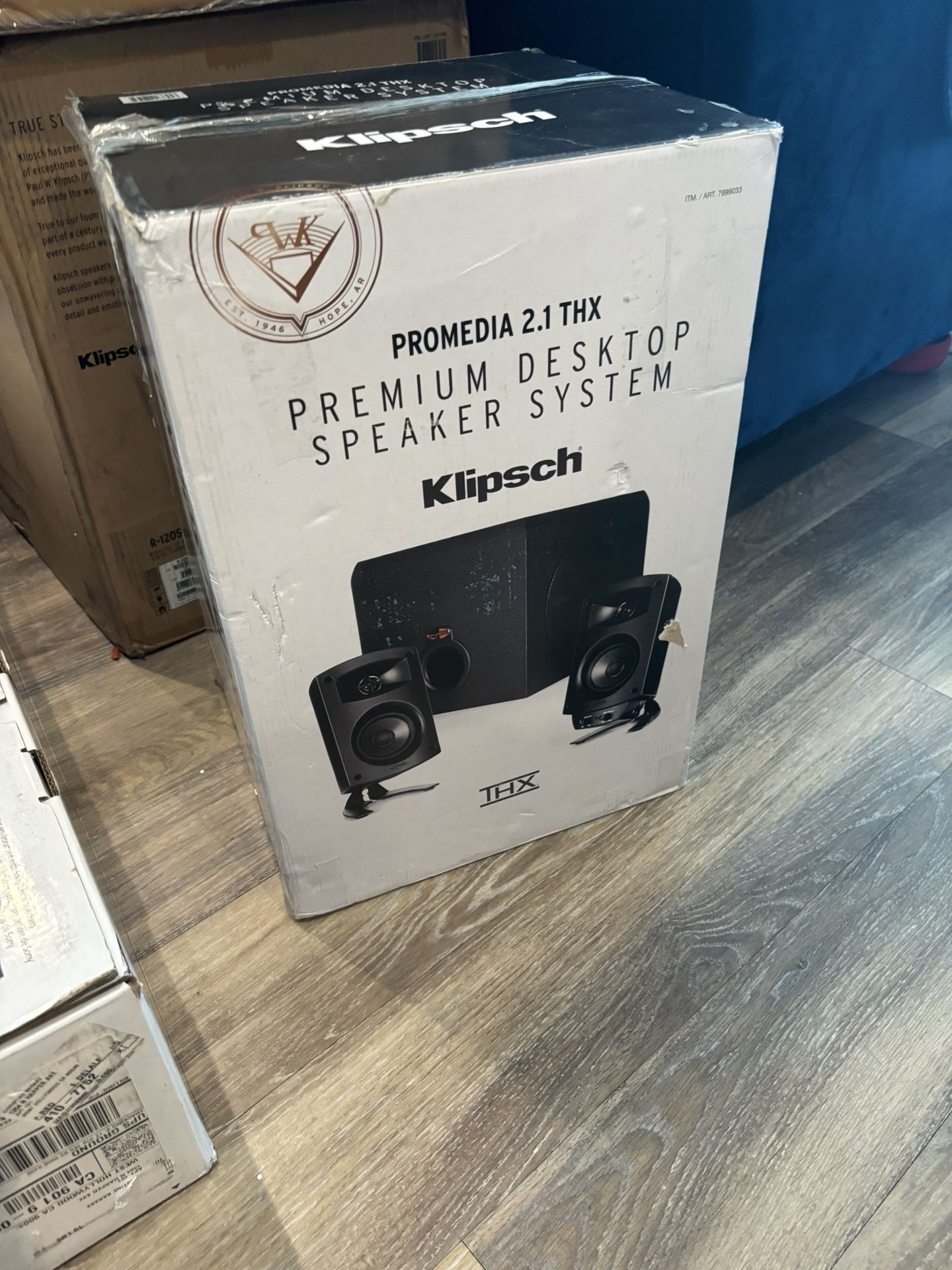 Klipsch ProMedia 2.1 THX Certified Computer Speaker System - Powerful Sound, Deep Bass, and Premium Audio Performance