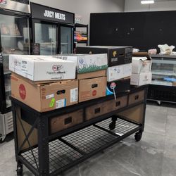 Assorted Boxes Of Meats