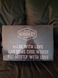 Whiskey smoking set