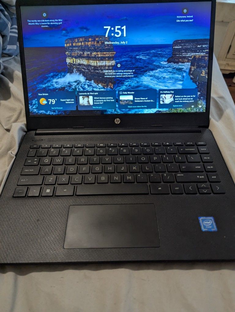 HP Laptop 14-DQ0051DX 14" Celeron N4120 1.1GHz 16GB RAM 64GB SSD #19121