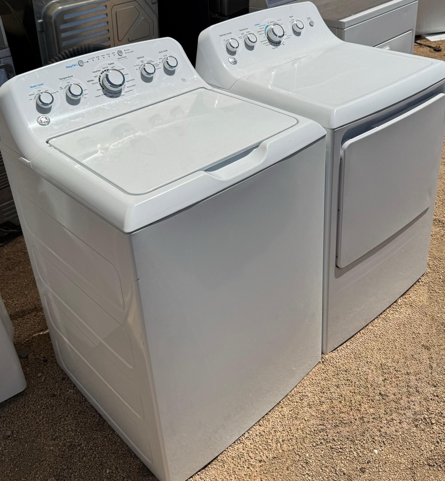 G E , electric Washer and dryer