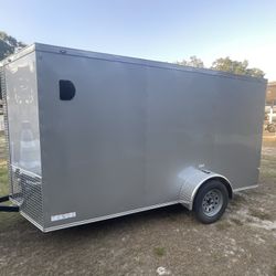 Brand New Cargo Trailer 6 X 12  Standard 6’3” Interior Two Year Factory Warranty With Title Orlando, Florida