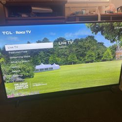 55in TCL Roku Smart TV 