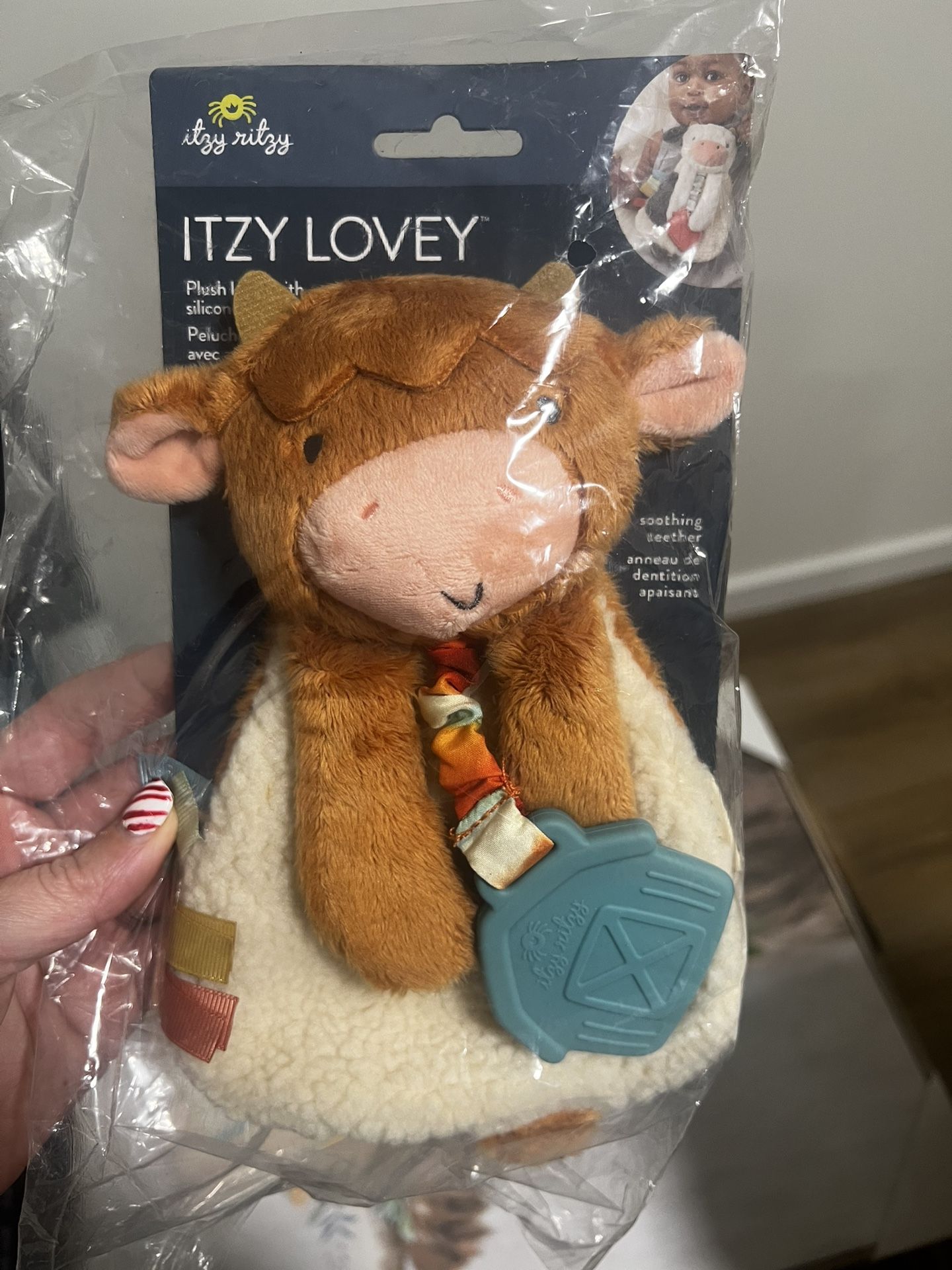 Monthly Countdown & Baby Highland Cow Toy