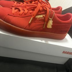 Puma Suede  Haribo Red