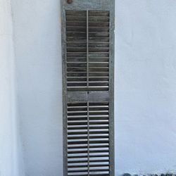 vintage  shutter with original hardware 