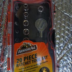 A,20-PIECES RATCHET TOOL SET ONLY ONE AVAILABLE