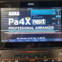 Korg Pa4X 76-key Professional Arranger With Custom Road Case 