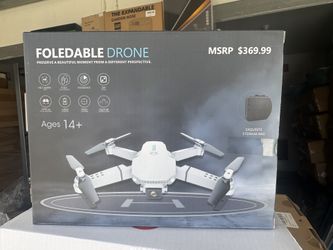 Foldable Drone E818 HD Camera, Obstacle Avoidance, App Control, Storage Bag