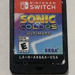 Nintendo Switch Sonic Colors Ultimate $15