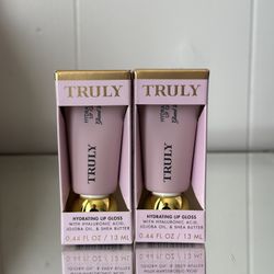 Truly Glazed Donut Mauve Pink Hydrating Lip Gloss 🍩