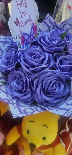 Arreglos De Flores Eternas, Chocolates, Peluches, Plantillas Con Dedicatoria Para El Día De Las Madres 