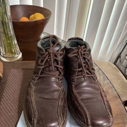Men’s Clark’s Brown Leather Ankle Boots