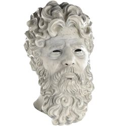 Roman Stone Statue Mask