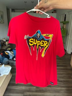 Super7 Red Grim Reaper Graphic T-Shirt