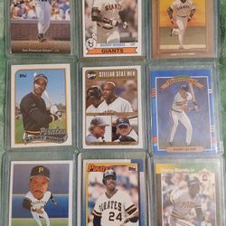 Barry Bonds Cards In Great Condition 