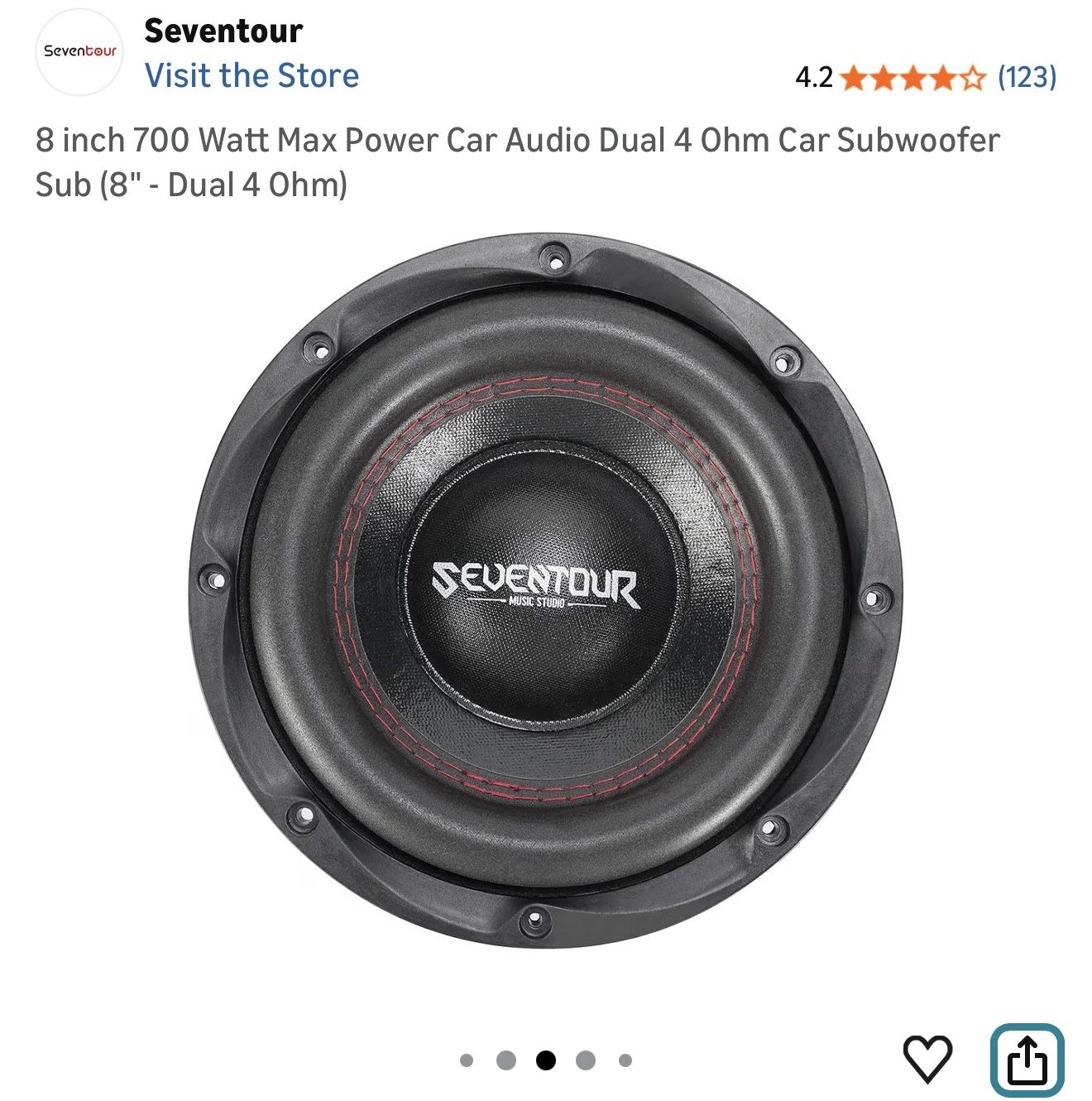 Brand New 8in Subwoofer