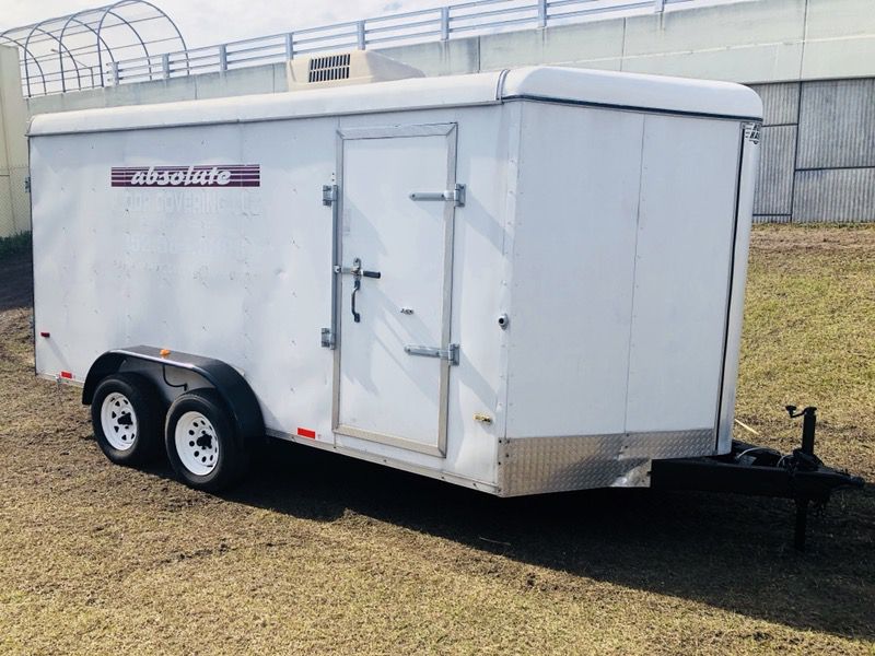 7x16 Enclosed Trailer With Brakes