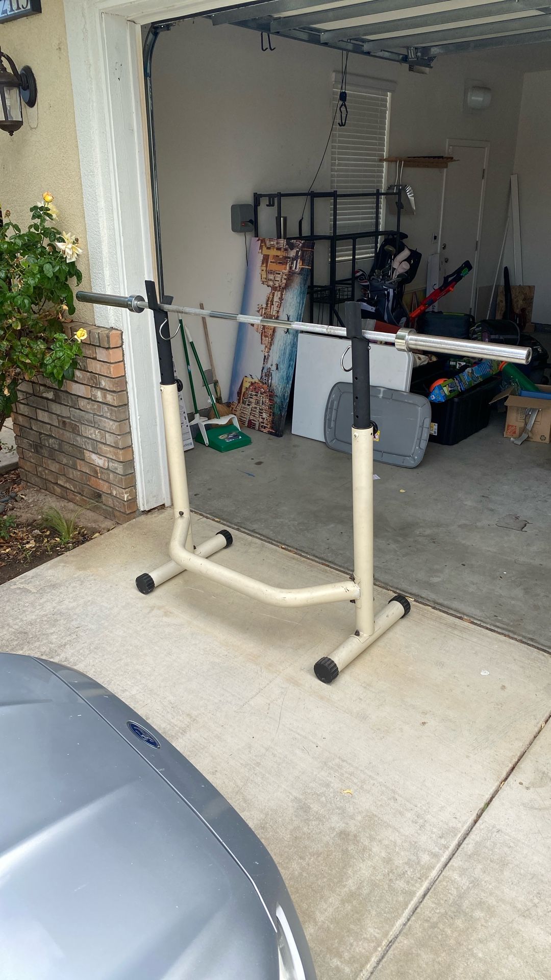 Barbell And Rack