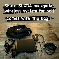Shure Wireless Mic/guitar Setup