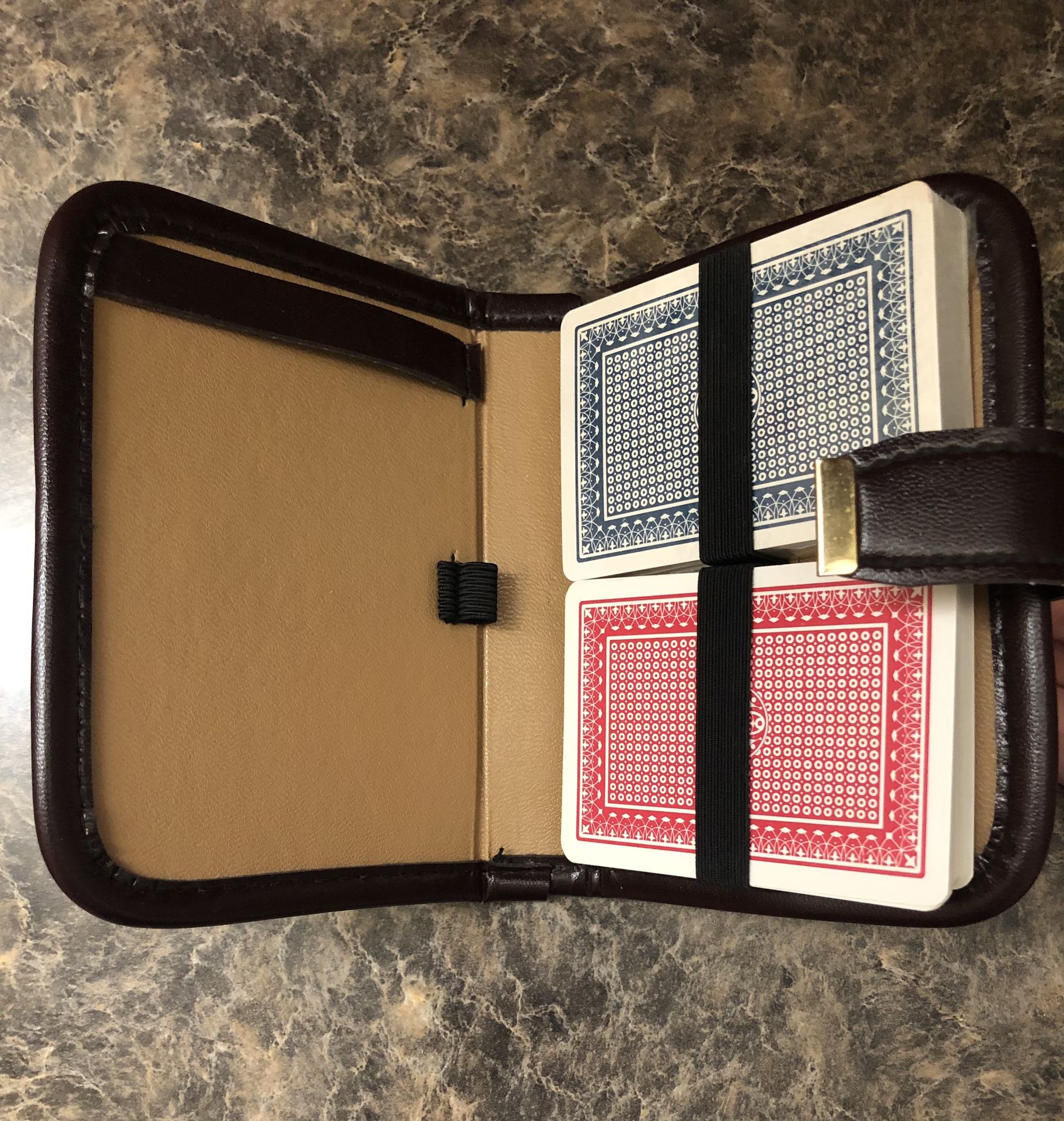 Playing Cards 2 Deck Set with Vinyl Case