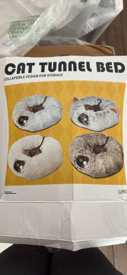 Cat Tunnel Bed