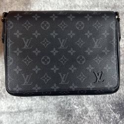 Black Louis Vuitton Messenger Bag