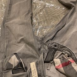 Burberry Jeans Gray Size 32 Men’s